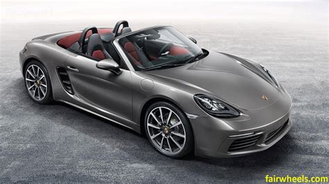 Porsche 718 Boxster Roadster 2017 Price Specification And Features
