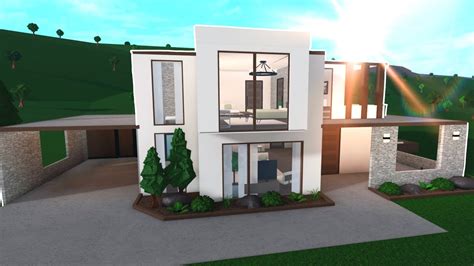 Intentando Construir Una Casa Moderna En Bloxburg YouTube