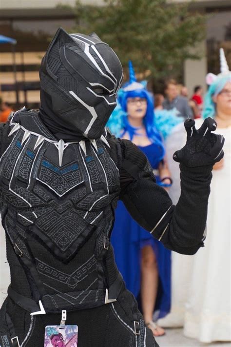 Maybe you would like to learn more about one of these? DIY Black Panther Costume - Photo 4/4