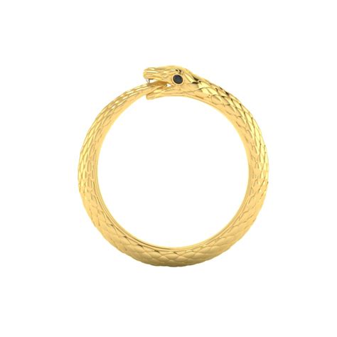 Ouroboros Engagement Ring Ouroboros Ring In Gold Diamond Ouroboros