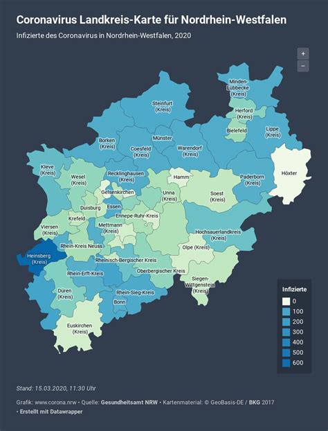 Rund 273 600 aktive fälle in deutschland ++. Corona Nrw Karte Aktuell - Stadt Linien Netzplane Vrr ...