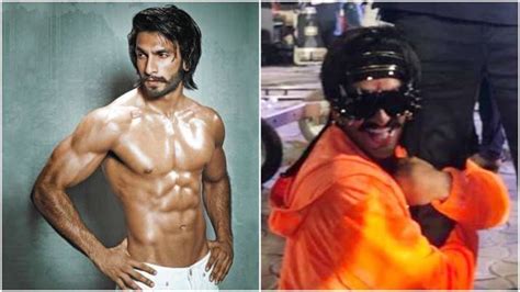 Ranveer Singhs Fitness Mantra Revealed Crazy Picture With Shiamak