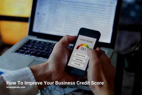How To Improve Your Business Credit Score Leverage
