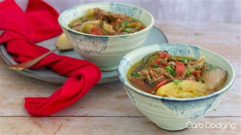 Slow Cooker Low Carb Turkey Stew Carb Dodging