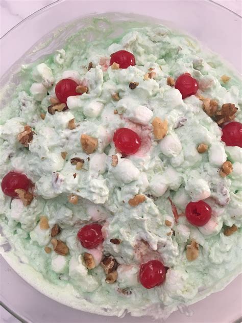 Lime Jello Fluff Salad Its Everything Delicious Recipe Fluff