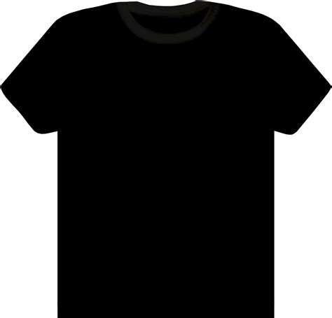 Plain Black T Shirt Png Image Png Arts