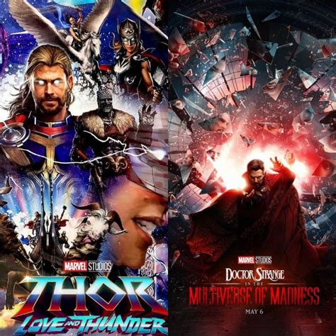 Doctor Strange In The Multiverse Of Madness And Thor Love And Thunder Em