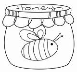 Honey Pot Coloring Drawing Scribbles Designs Stamp Digital Bee Freebie Getdrawings Challenge Printable Digi Getcolorings Box sketch template