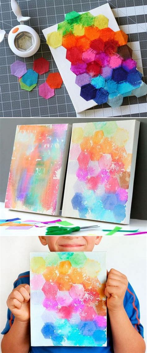 Create These Easy Tissue Paper Crafts And Have Fun With Your Kids