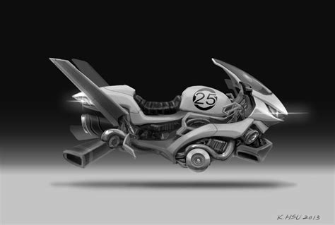 Hover Bike Futuristic Motorcycle Futuristic Cars