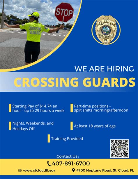 Crossing Guard City Of St Cloud Florida Official Website