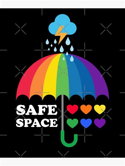 LGBTQ Sign Safe Space LGBTQ PRIDE MONTH Sticker For Sale By Aronia Redbubble