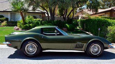 Donnybrooke Green 1970 C3 Coupe Corvette Stingray Chevy Corvette