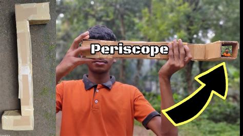 How To Make Periscope With Cardboard Technical Studio Youtube