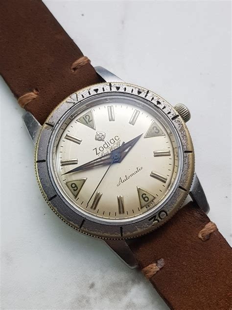 Wts Zodiac Seawolf 712 916 Vietnam War Era Watchexchange