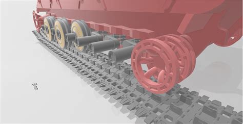 Stl File E100 Tank Tracks・model To Download And 3d Print・cults