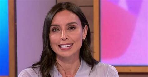 Christine Lampard Flashes Loose Women Viewers As Top Turns Totally Transparent Daily Star