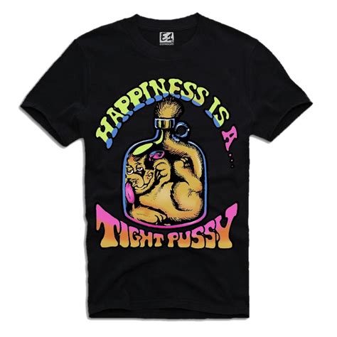 Happiness Is A Tight Pussy T Shirt Cat Stag Party Porn Boogie Nights Fun A521 Etsy