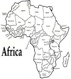 The map of the african continent. Africa Coloring Page | Color African Continent | Classical ...