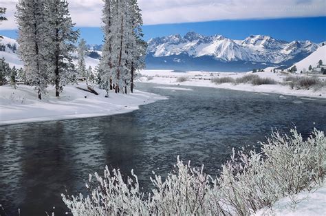 Salmon River In Winter Idaho Alan Majchrowicz Photography