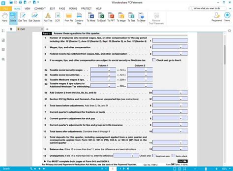 How To Fill Out Form 941 For Employee Retention Credit Tax