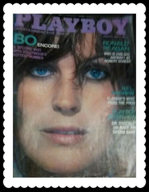 Mavin Playboy Magazine August Bo Derek Cover
