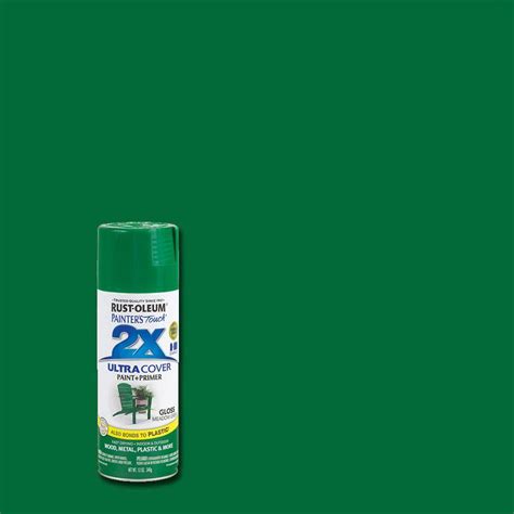 Rust Oleum Painters Touch 2x 12 Oz Gloss Meadow Green General Purpose