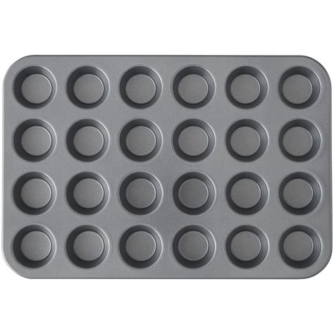 Wilton Bake It Simply Extra Large Non Stick Mini Muffin Pan 24 Cup