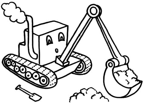 Little Digger Coloring Page - Download & Print Online Coloring Pages