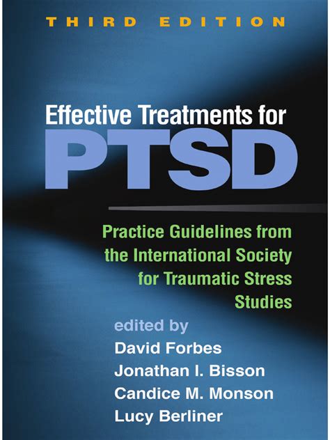 Effective Treatments For Ptsd Third Edition Practice Guidelines From