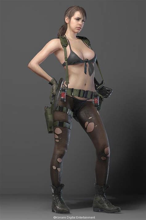 Konami Reveals Sexy Design For Quiet The Metal Gear Solid V The Phantom Pain Sexy