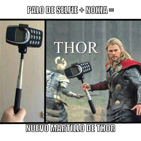 Pin De Comic Mega En Memes Martillo De Thor Thor Selfies