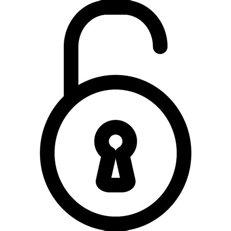 Open Lock Vector Svg Icon Svg Repo