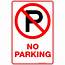 NO PARKING P  Discount Safety Signs New Zealand