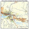 Aerial Photography Map of Aberdeen, WA Washington