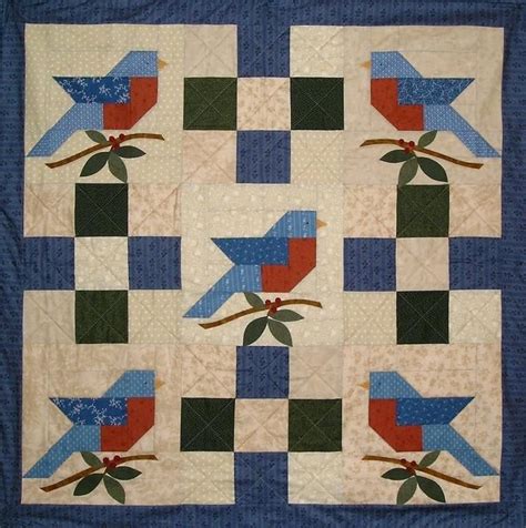 Summers Song By Pgpeddler2634293 Quilting Pattern Bird Quilt
