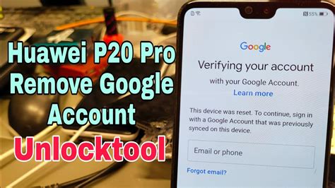 Huawei P Pro Clt L Remove Google Account Bypass Frp One Click