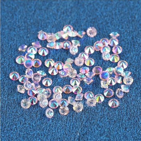 5000pcs 45mm Ab Color Acrylic Crystals Wedding Table Scatter Confetti