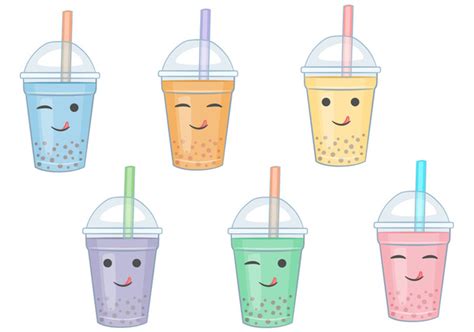 Boba png (94+ images in collection) page 2, free portable network graphics (png) archive. Bubble Tea Vector Cartoons Free Vector Download 338625 | CannyPic