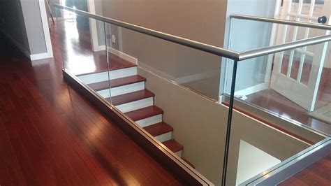 vancouver interior glass railing installations of interior glass railings in vancouver bc