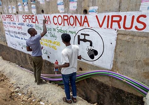 Artists In Kenyas Kibera Slum Are Kicking Out Coronavirus With These