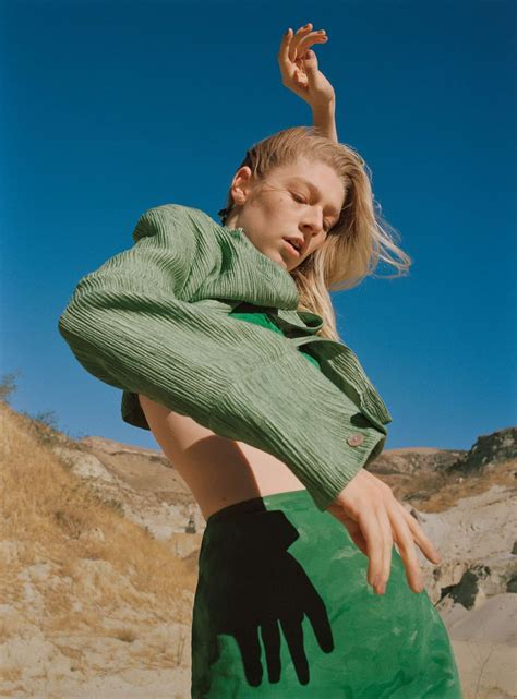 HUNTER SCHAFER For The Edit By Net A Porter January 2021 HawtCelebs
