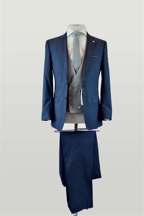 Victor Ink Suit Grey Waistcoat Tom Murphys Formal And Menswear