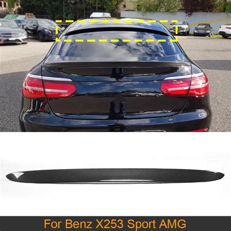 Rear Roof Spoiler Window Wing For Mercedes Benz Glc Class X