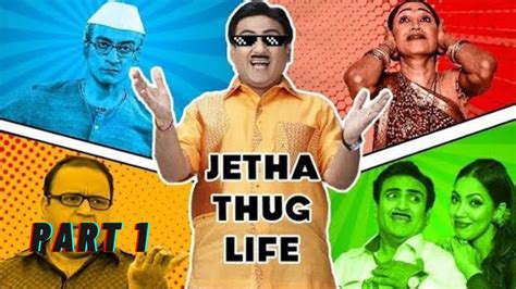 jethalal thug life tmkoc comedy clips funny moments part 1 youtube
