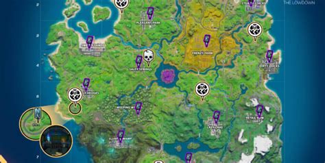 There are ten fortnite landmarks for battle royale players to discover. Fortnite Chapter 2 Season 1 Week 5 Challenges Cheat Sheet
