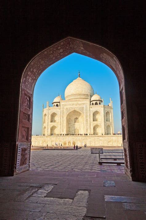 Taj Mahal In India Stock Image Image Of Architecture 58544433