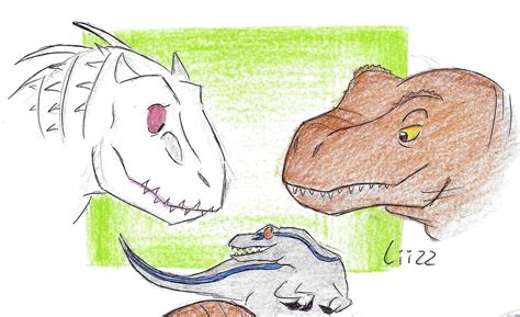 Indie Rexy And Blue By Hope Deluxe On Deviantart