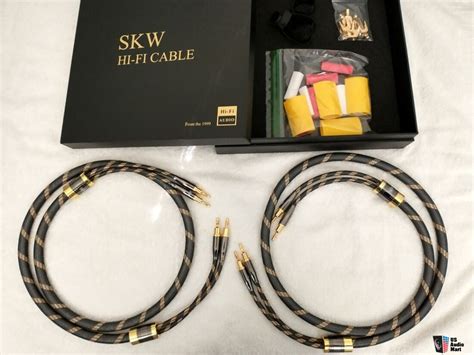 Skw Audiophile Speaker Cable From Amazon Includes Shipping For Sale