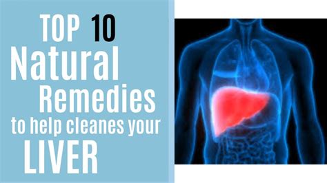 Top 10 Natural Remedies To Help Cleanse Your Liver Youtube